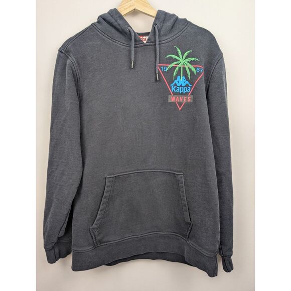 Kappa Other - Kappa Authentic Mens Large Pullover Hoodie Oracabessa Kappa Waves Graphic Print